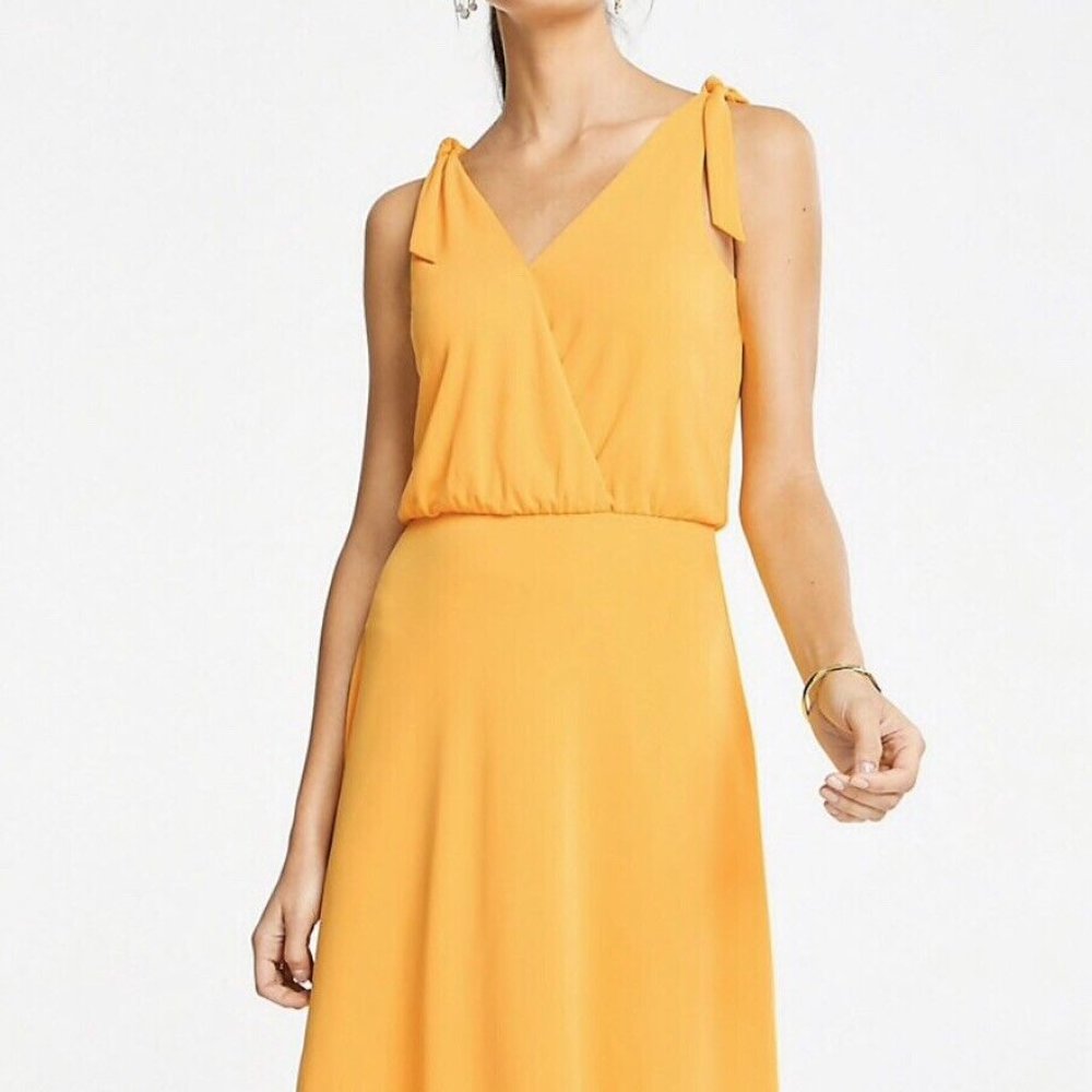 Ann Taylor Yellow dress